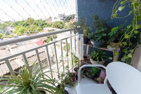 Varanda da Sala de apartamento para alugar com 2 quartos, 52m² em Vila Paranagua, São Paulo