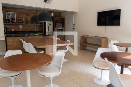 Apartamento para alugar com 61m², 1 quarto e 1 vagaÁREA COMUM - SALÃO GOURMET