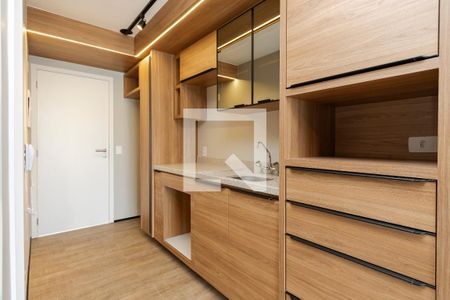 Studio à venda com 33m², 1 quarto e sem vagaCozinha