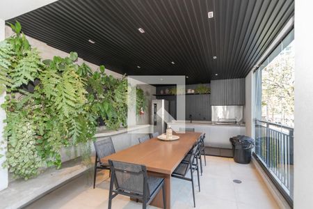 Studio à venda com 33m², 1 quarto e sem vagaChurrasqueira