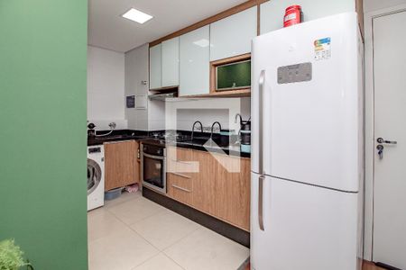 Cozinha de apartamento para alugar com 2 quartos, 34m² em Barra Funda, São Paulo