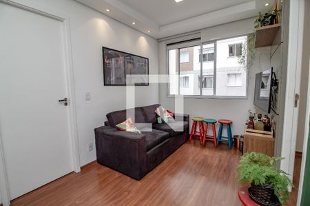 Sala de apartamento para alugar com 2 quartos, 34m² em Barra Funda, São Paulo