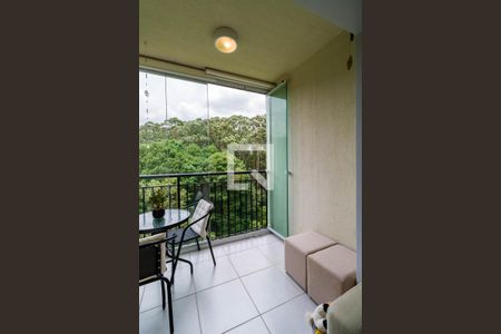 Varanda da Sala de apartamento para alugar com 2 quartos, 50m² em Vila Suzana, São Paulo