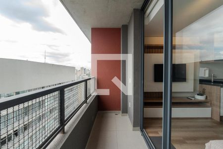 Studio à venda com 26m², 1 quarto e sem vagaSacada