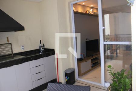 Varanda Gourmet de apartamento à venda com 3 quartos, 75m² em Jardim Flor da Montanha, Guarulhos