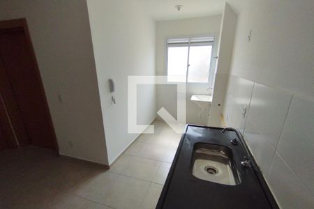 Cozinha - Lavanderia de apartamento para alugar com 2 quartos, 45m² em Loteamento Santa Marta, Ribeirão Preto