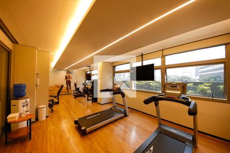 Apartamento para alugar com 31m², 1 quarto e sem vaga Apartamento para alugar com 31m², 1 quarto e sem vagaÁrea comum - Academia