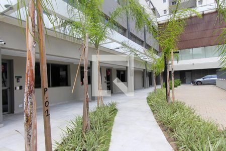 Studio para alugar com 31m², 1 quarto e sem vaga Studio para alugar com 31m², 1 quarto e sem vagaFachada