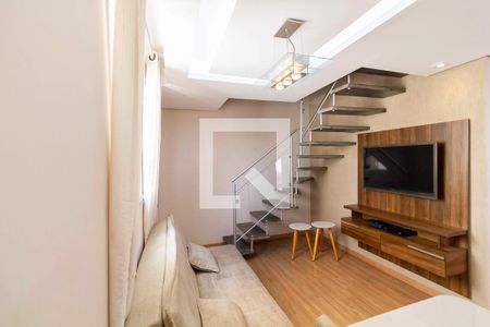 Sala 1 de apartamento à venda com 2 quartos, 105m² em Serrano, Belo Horizonte