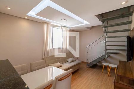 Sala 1 de apartamento à venda com 2 quartos, 105m² em Serrano, Belo Horizonte