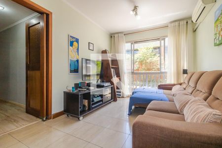 Sala de apartamento à venda com 3 quartos, 80m² em Cristal, Porto Alegre