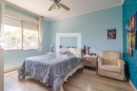 Quarto 1 de apartamento à venda com 3 quartos, 80m² em Cristal, Porto Alegre