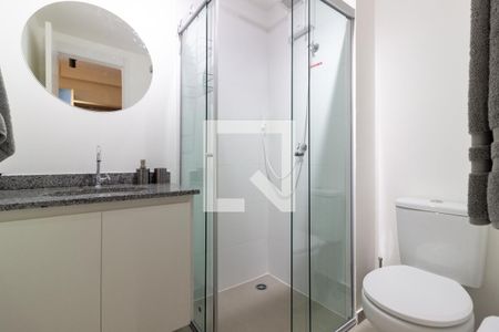 Studio para alugar com 28m², 1 quarto e sem vaga Studio para alugar com 28m², 1 quarto e sem vagaBanheiro