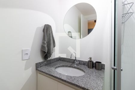 Studio para alugar com 28m², 1 quarto e sem vaga Studio para alugar com 28m², 1 quarto e sem vagaBanheiro