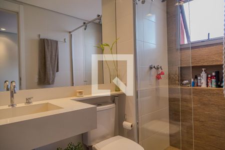 Apartamento à venda com 75m², 2 quartos e 1 vaga Apartamento à venda com 75m², 2 quartos e 1 vagaBanheiro da Suíte 1