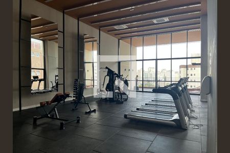 Studio para alugar com 25m², 1 quarto e sem vaga Studio para alugar com 25m², 1 quarto e sem vagaAcademia