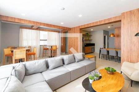 Apartamento à venda com 29m², 1 quarto e sem vagaÁrea comum - Salão de festas