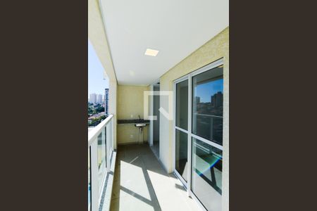 Varanda da Sala de apartamento para alugar com 2 quartos, 68m² em Vila Galvão, Guarulhos