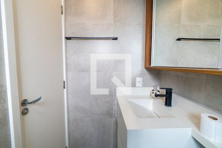 Banheiro da Suíte de apartamento para alugar com 1 quarto, 56m² em Vila Mascote, São Paulo