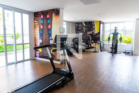 Apartamento à venda com 56m², 1 quarto e 1 vaga Apartamento à venda com 56m², 1 quarto e 1 vagaÁrea comum - Academia