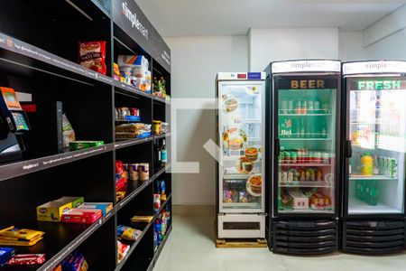 Área comum - Mercado de apartamento para alugar com 1 quarto, 56m² em Vila Mascote, São Paulo