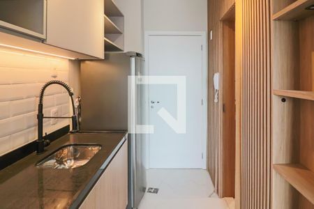 Studio - Quarto e Cozinha de apartamento para alugar com 1 quarto, 25m² em Butantã, São Paulo