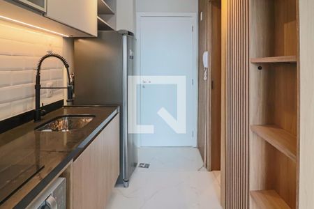 Studio - Quarto e Cozinha de apartamento para alugar com 1 quarto, 25m² em Butantã, São Paulo