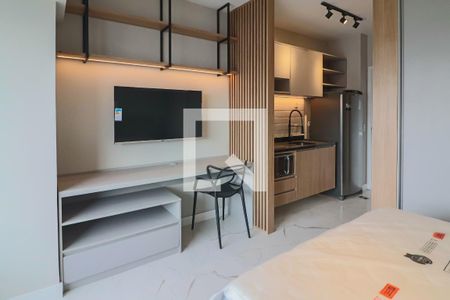 Studio - Quarto e Cozinha de apartamento para alugar com 1 quarto, 25m² em Butantã, São Paulo