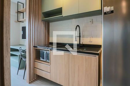 Apartamento para alugar com 25m², 1 quarto e 1 vaga Apartamento para alugar com 25m², 1 quarto e 1 vagaStudio - Quarto e Cozinha