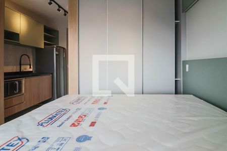 Studio - Quarto e Cozinha de apartamento para alugar com 1 quarto, 25m² em Vila Sonia, São Paulo