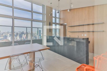 Apartamento para alugar com 25m², 1 quarto e 1 vaga Apartamento para alugar com 25m², 1 quarto e 1 vagaÁrea comum - Salão de festas