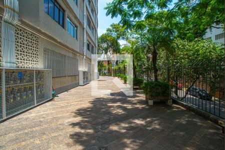 Área comum - Pátio de apartamento para alugar com 1 quarto, 40m² em Bela Vista, São Paulo