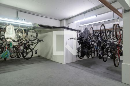 Área comum - Bicicletário de apartamento para alugar com 1 quarto, 40m² em Bela Vista, São Paulo