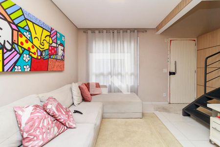 Sala de casa de condomínio à venda com 3 quartos, 127m² em Jardim São Luís, São Paulo