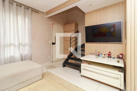 Sala de casa de condomínio à venda com 3 quartos, 127m² em Jardim São Luís, São Paulo