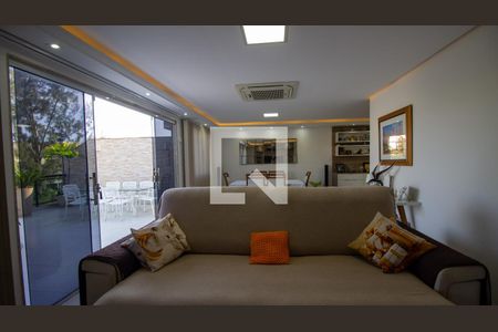 Sala de apartamento à venda com 2 quartos, 182m² em Recreio dos Bandeirantes, Rio de Janeiro