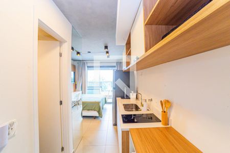 Studio para alugar com 26m², 1 quarto e sem vaga Studio para alugar com 26m², 1 quarto e sem vagaCozinha