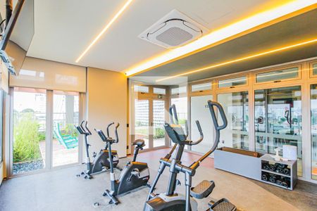 Studio para alugar com 26m², 1 quarto e sem vaga Studio para alugar com 26m², 1 quarto e sem vagaÁrea comum - Academia