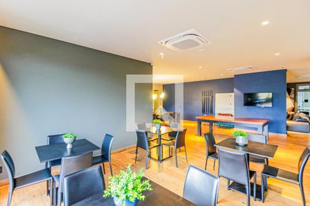 Studio para alugar com 26m², 1 quarto e sem vaga Studio para alugar com 26m², 1 quarto e sem vagaÁrea comum - Salão de festas