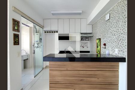 Sala/Cozinha  de apartamento para alugar com 2 quartos, 64m² em Vila da Serra, Nova Lima