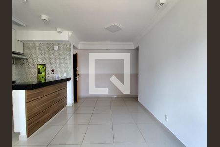 Sala/Cozinha  de apartamento para alugar com 2 quartos, 64m² em Vila da Serra, Nova Lima