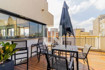 Studio para alugar com 26m², 1 quarto e sem vagaPiscina