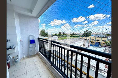 Varanda da Sala de apartamento à venda com 2 quartos, 47m² em Jardim Vila Galvao, Guarulhos