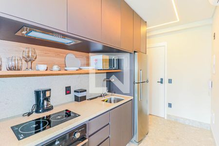 Studio à venda com 25m², 1 quarto e sem vagaCozinha