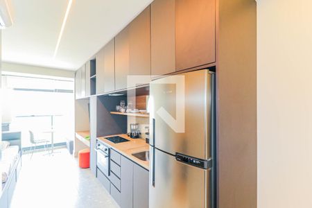 Studio à venda com 25m², 1 quarto e sem vagaCozinha