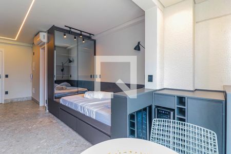 Varanda de kitnet/studio à venda com 1 quarto, 25m² em Jardim das Acacias, São Paulo