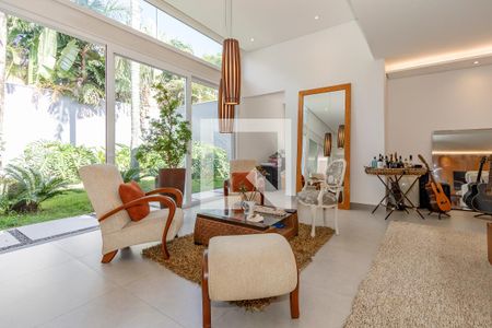 Sala de casa à venda com 4 quartos, 416m² em Santo Amaro, São Paulo