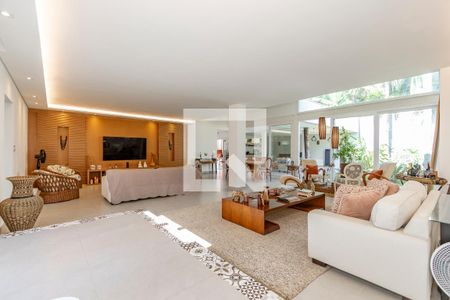 Sala de casa à venda com 4 quartos, 416m² em Santo Amaro, São Paulo