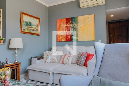 Sala de apartamento à venda com 2 quartos, 90m² em Humaitá, Rio de Janeiro