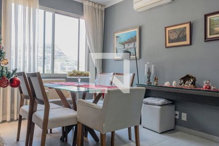 Sala de Jantar de apartamento à venda com 2 quartos, 90m² em Humaitá, Rio de Janeiro